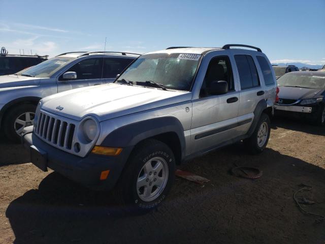 Photo 1 from auction – 2007 JEEP LIBERTY SP with VIN 1J4GL48K27W591498