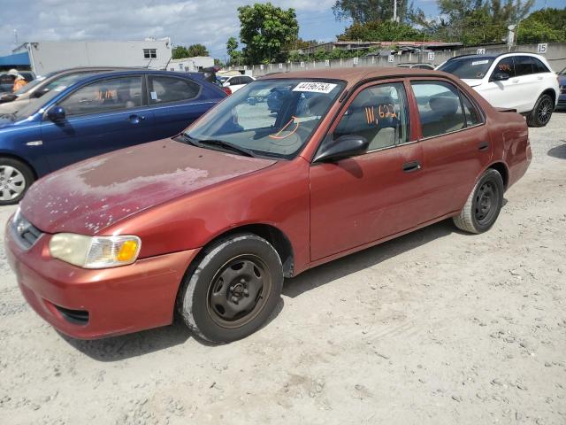 TOYOTA COROLLA CE 2002 with VIN 1NXBR12E02Z633442 - Photo from auction