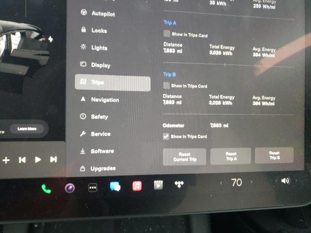 Photo 9 from auction – 2022 TESLA MODEL Y with VIN 7SAYGDEF9NF495278