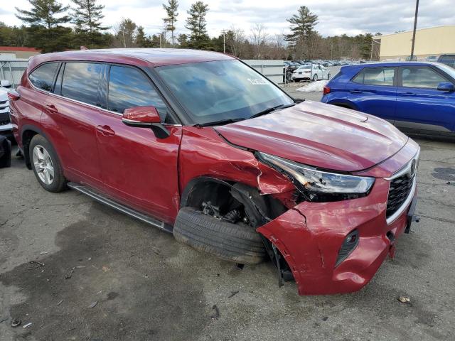 Photo 4 from auction – 2021 TOYOTA HIGHLANDER with VIN 5TDBZRBH0MS139926