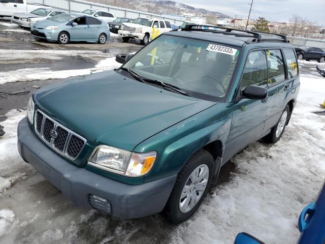 Photo 1 from auction – 2001 SUBARU FORESTER L with VIN JF1SF63581H767234