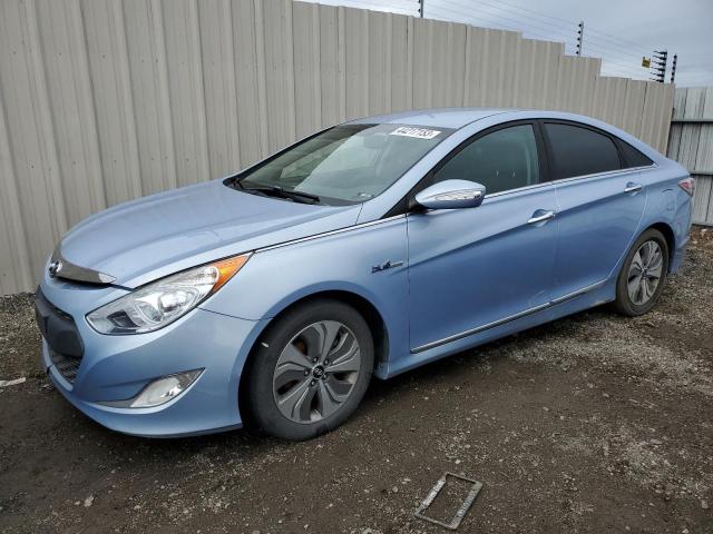 HYUNDAI SONATA HYB 2014 with VIN KMHEC4A40EA112011 - Photo from auction