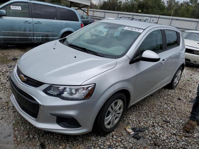 CHEVROLET SONIC 2020 with VIN 1G1JG6SB1L4123975 - Photo from auction