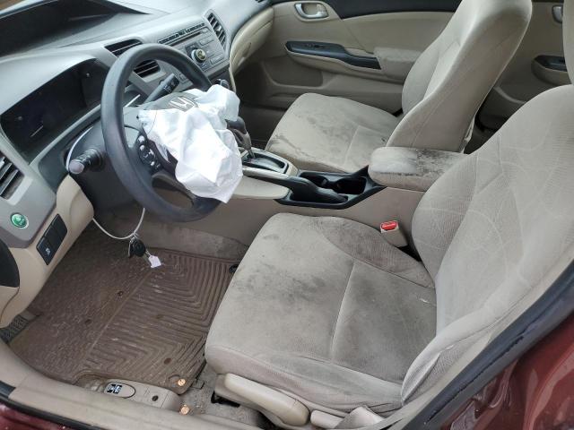 Photo 7 from auction – 2012 HONDA CIVIC LX with VIN 19XFB2F50CE330171