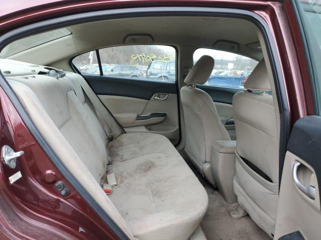 Photo 10 from auction – 2012 HONDA CIVIC LX with VIN 19XFB2F50CE330171
