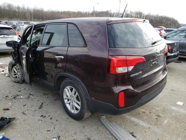 Photo 2 from auction – 2015 KIA SORENTO LX with VIN 5XYKT3A68FG644725