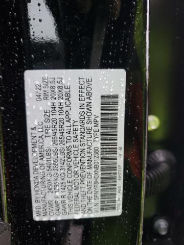 Photo 14 from auction – 2022 HONDA PASSPORT E with VIN 5FNYF8H0XNB012380
