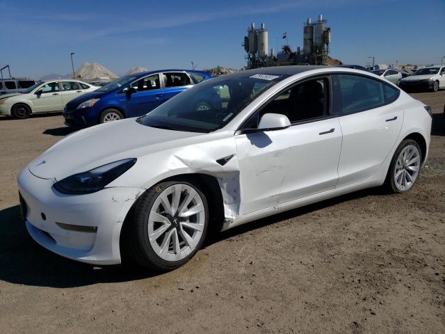 TESLA MODEL 3 2022 with VIN 5YJ3E1EB6NF192368 - Photo from auction
