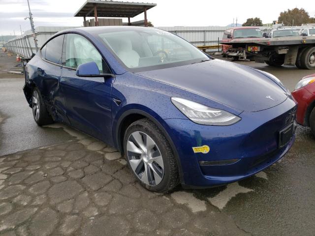 Photo 4 from auction – 2021 TESLA MODEL Y with VIN 5YJYGDEE4MF301159