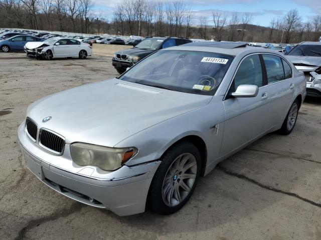 BMW 7 SERIES 2002 with VIN WBAGN63482DR07668 - Photo from auction