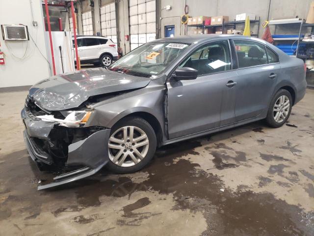 VOLKSWAGEN JETTA BASE 2015 with VIN 3VW2K7AJ3FM202529 - Photo from auction