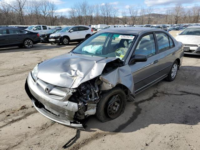HONDA CIVIC DX V 2005 with VIN 2HGES16375H558357 - Photo from auction