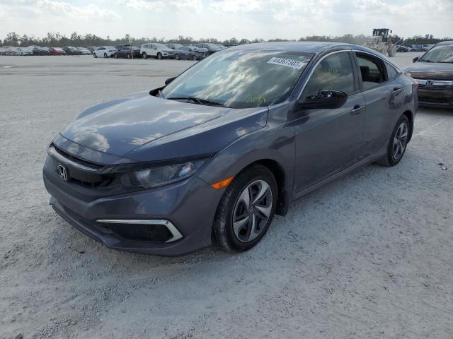 HONDA CIVIC LX 2019 with VIN 2HGFC2F67KH577763 - Photo from auction