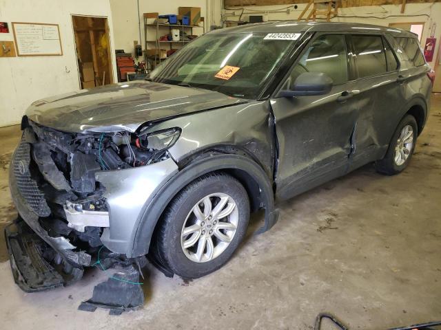 FORD EXPLORER P 2021 with VIN 1FM5K8AW6MNA14524 - Photo from auction