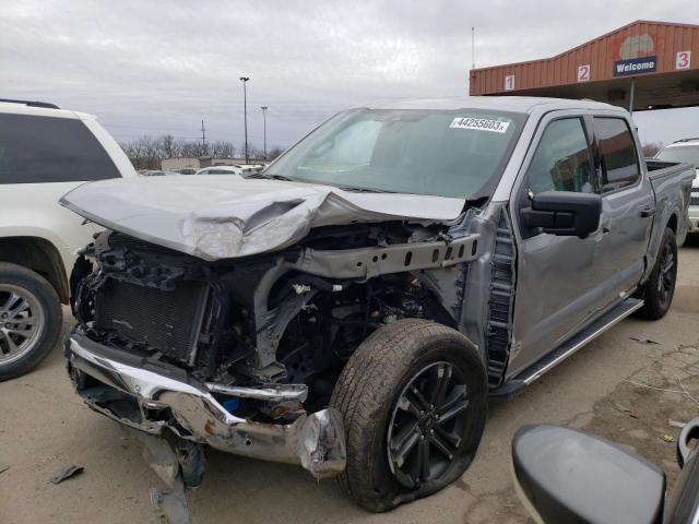 FORD F150 SUPER 2022 with VIN 1FTEW1EP6NFA45710 - Photo from auction