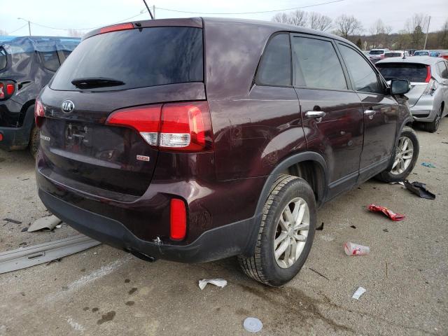 Photo 3 from auction – 2015 KIA SORENTO LX with VIN 5XYKT3A68FG644725