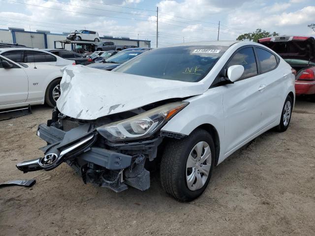 HYUNDAI ELANTRA SE 2016 with VIN 5NPDH4AE6GH768557 - Photo from auction