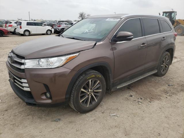 Photo 1 from auction – 2019 TOYOTA HIGHLANDER with VIN 5TDKZRFH2KS294419