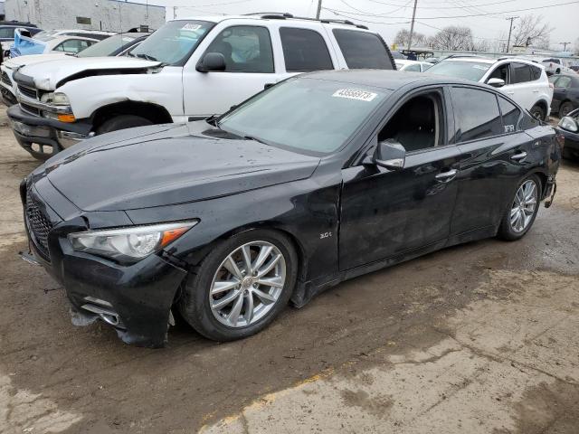 INFINITI Q50 PREMIU 2017 with VIN JN1EV7AR4HM834597 - Photo from auction