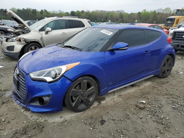 HYUNDAI VELOSTER T 2014 with VIN KMHTC6AE7EU184981 - Photo from auction