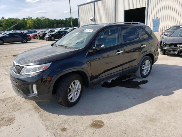 KIA SORENTO LX 2014 with VIN 5XYKT4A73EG443909 - Photo from auction