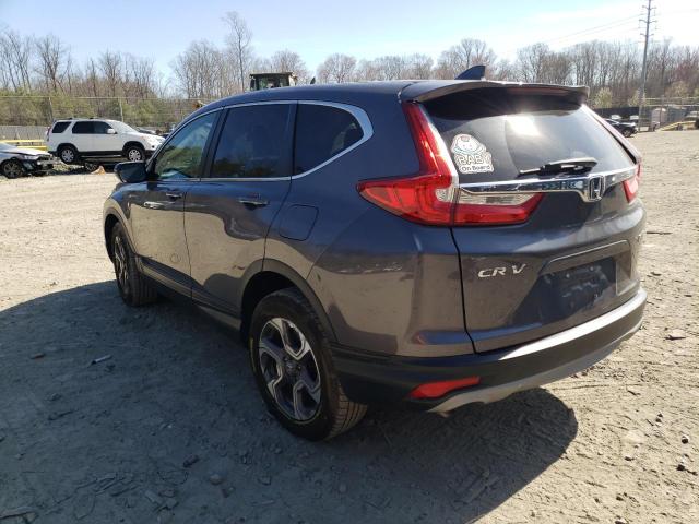 Photo 2 from auction – 2018 HONDA CR-V EX with VIN 7FARW2H59JE076535