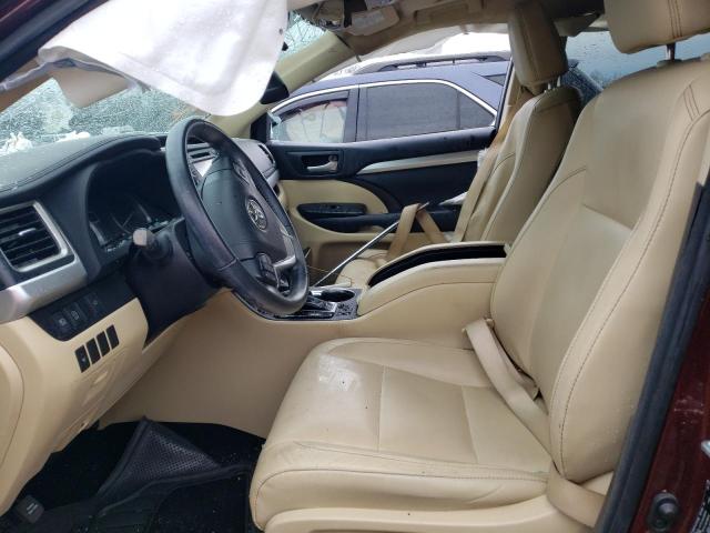 Photo 7 from auction – 2017 TOYOTA HIGHLANDER with VIN 5TDKZRFH5HS232229