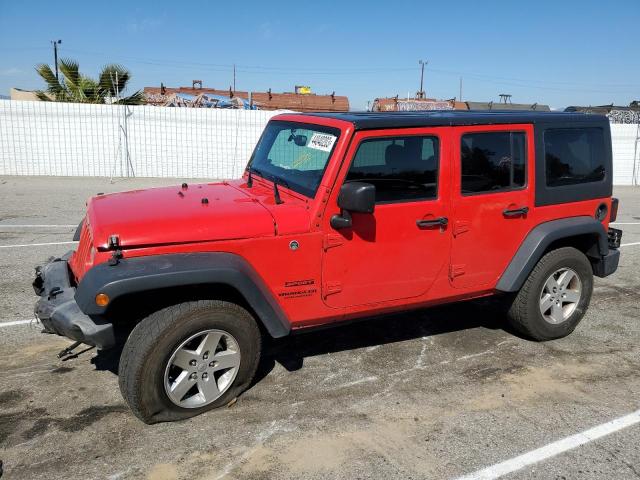 JEEP WRANGLER U 2017 with VIN 1C4BJWDG7HL728456 - Photo from auction