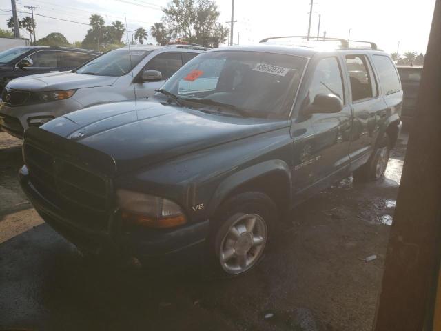 DODGE DURANGO 2000 with VIN 1B4HR28Y5YF166373 - Photo from auction