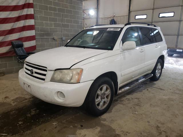 TOYOTA HIGHLANDER 2003 with VIN JTEGF21A530097051 - Photo from auction