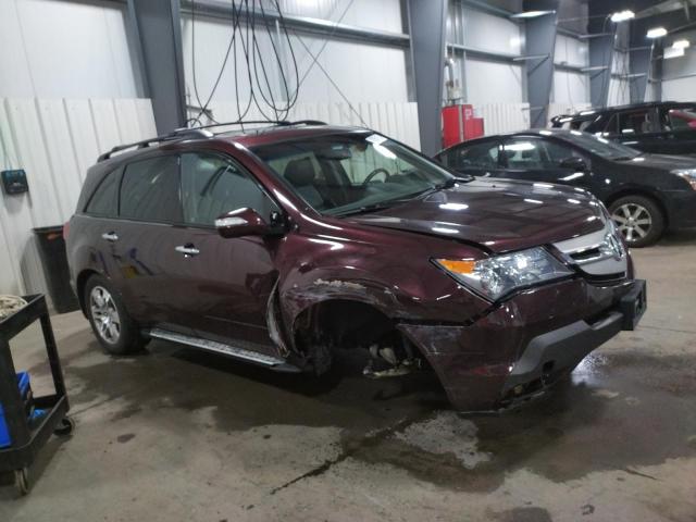 Photo 4 from auction – 2008 ACURA MDX TECHNO with VIN 2HNYD28308H537826