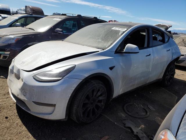TESLA MODEL Y 2021 with VIN 5YJYGDEE9MF297626 - Photo from auction