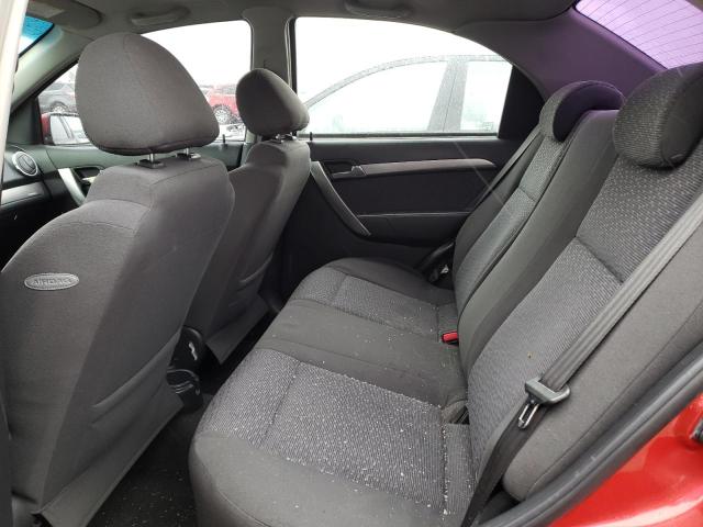 Photo 10 from auction – 2007 CHEVROLET AVEO LT with VIN KL1TG56667B128377