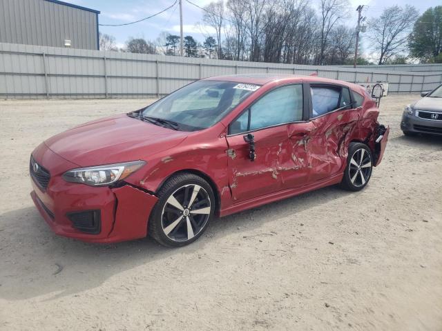SUBARU IMPREZA SP 2018 with VIN 4S3GTAL62J3730116 - Photo from auction