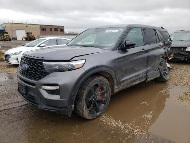 FORD EXPLORER S 2021 with VIN 1FM5K8GC9MGA82754 - Photo from auction