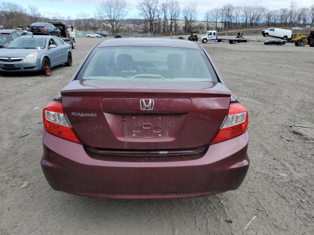 Фото 6 с аукциона – 2012 HONDA CIVIC LX с VIN 19XFB2F50CE330171