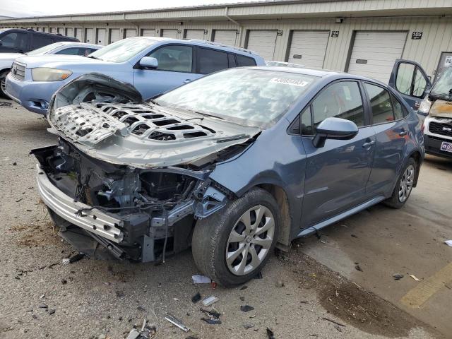 TOYOTA COROLLA LE 2021 with VIN JTDEPMAE1MJ131196 - Photo from auction