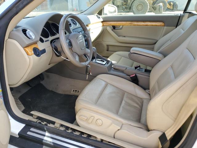 Photo 7 from auction – 2008 AUDI A4 2.0T CA with VIN WAUDF48H18K007697