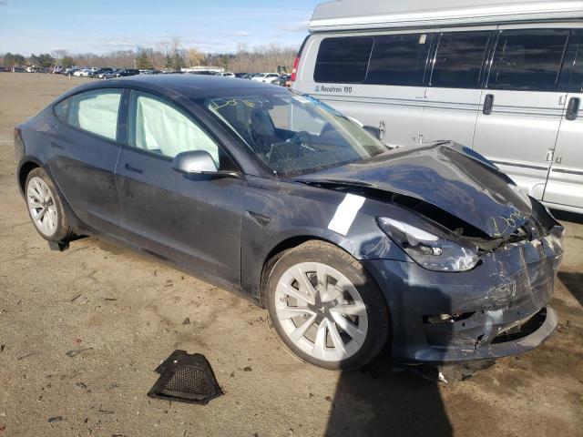 Photo 4 from auction – 2022 TESLA MODEL 3 with VIN 5YJ3E1EA9NF338074