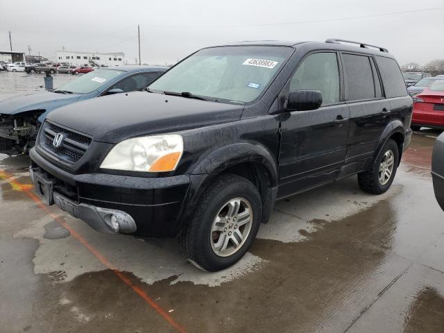 HONDA PILOT EXL 2005 with VIN 2HKYF18695H515427 - Photo from auction