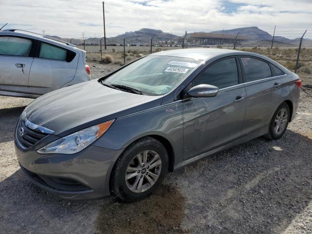 HYUNDAI SONATA GLS 2014 with VIN 5NPEB4AC4EH905089 - Photo from auction