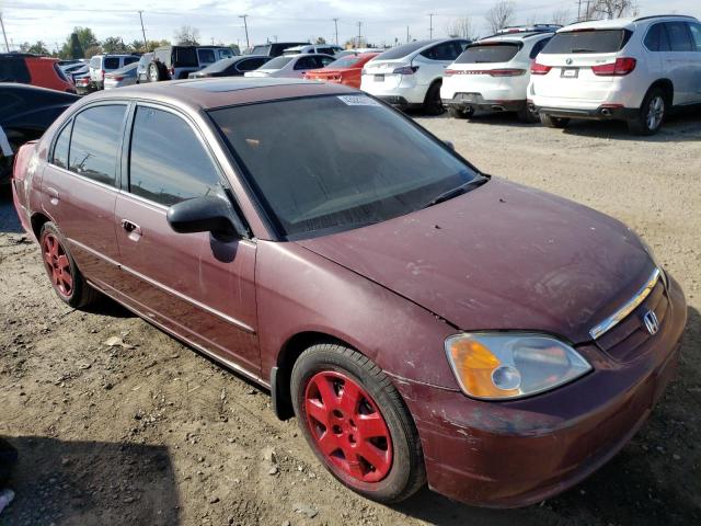 Photo 4 from auction – 2002 HONDA CIVIC EX with VIN JHMES26762S004009