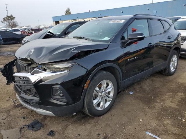 CHEVROLET BLAZER 2LT 2020 with VIN 3GNKBCRS9LS602103 - Photo from auction