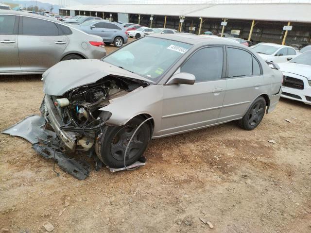HONDA CIVIC EX 2005 with VIN 2HGES26735H502991 - Photo from auction