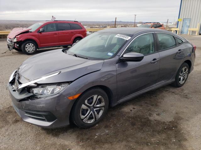 HONDA CIVIC LX 2018 with VIN 19XFC2F53JE044101 - Photo from auction