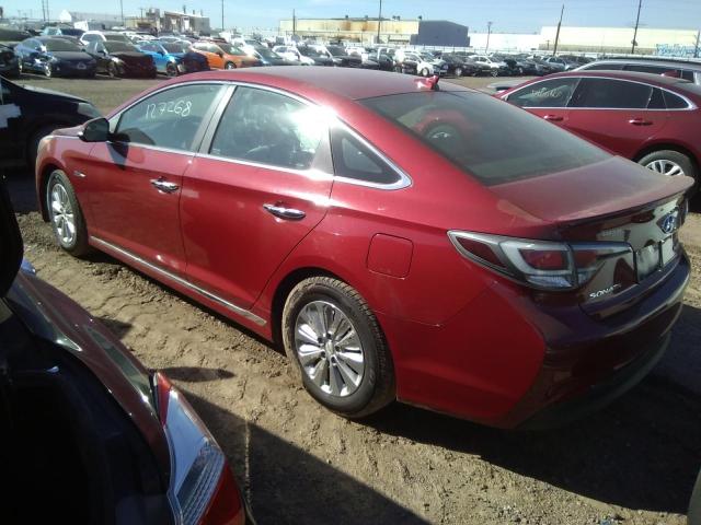 Photo 3 from auction – 2016 HYUNDAI SONATA HYB with VIN KMHE24L17GA010830