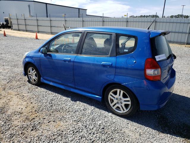 Photo 2 from auction – 2007 HONDA FIT S with VIN JHMGD38607S014314