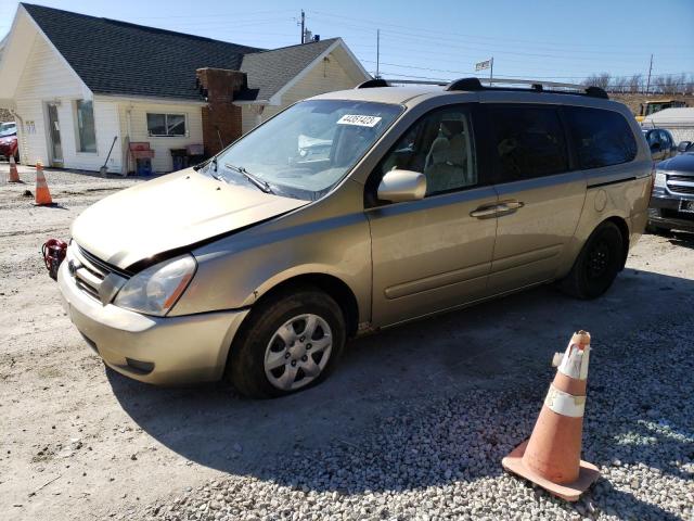 KIA SEDONA EX 2008 with VIN KNDMB233386254727 - Photo from auction