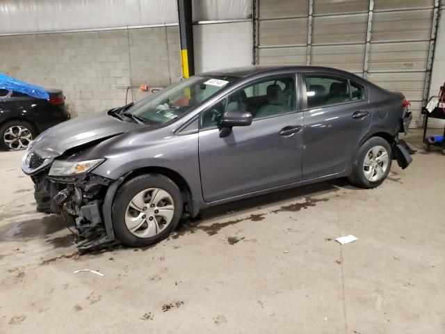 HONDA CIVIC LX 2015 with VIN 19XFB2F50FE217566 - Photo from auction
