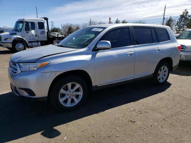 TOYOTA HIGHLANDER 2013 with VIN 5TDBK3EH4DS196160 - Photo from auction